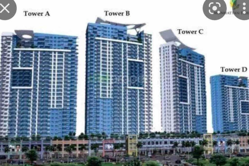 Cubao Manhattan Heights, Unit 8Bc Tower B, 1 Br Manila Eksteriør billede